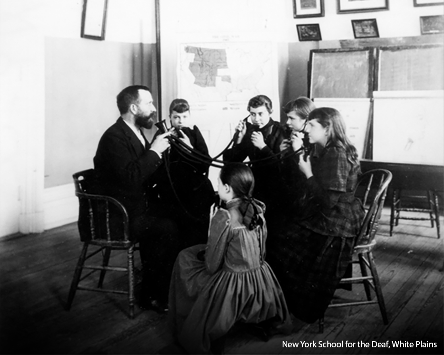 Language and identity in the 1800s Deaf students denied use of sign